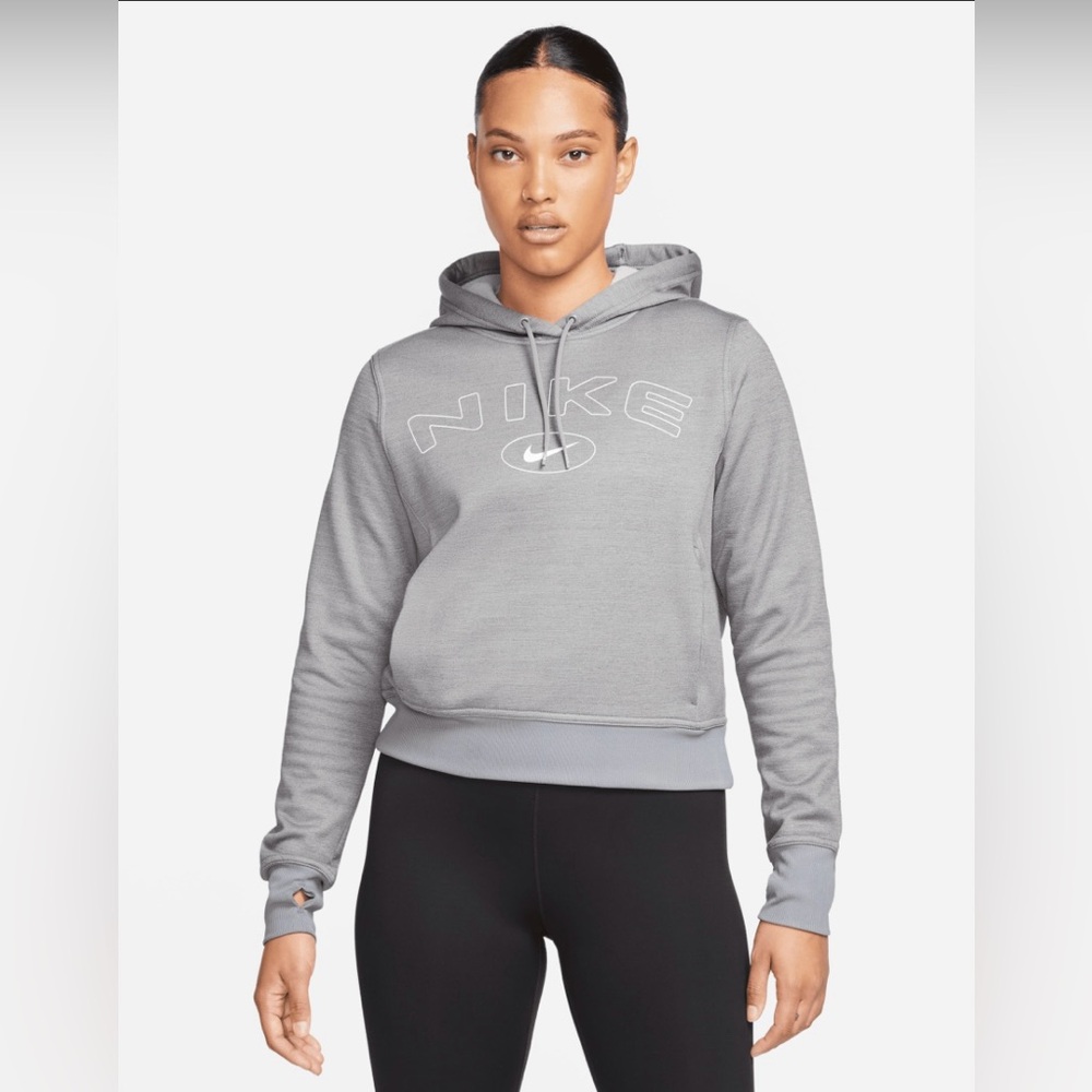NIKE WOMEN'S THERMA-FIT ONE PULLOVER GRAPHIC HOODIE
